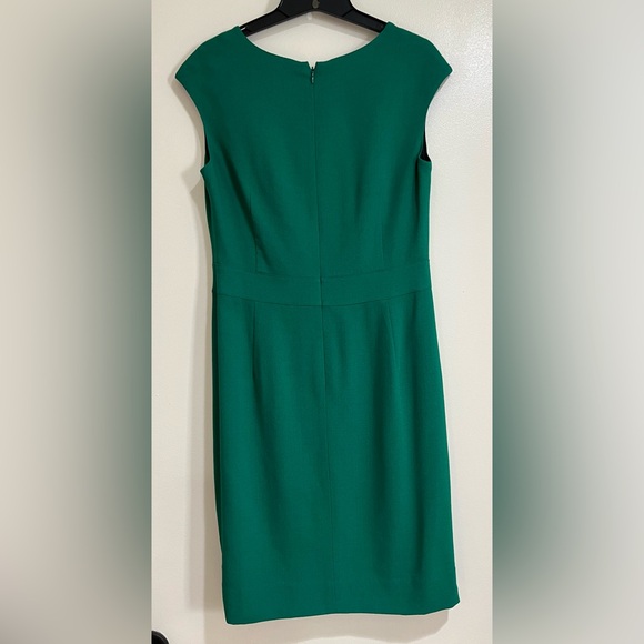 Lafayette 148 Green Dress - Picture 6 of 8